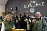 Tasters of Glenlivet Malt Whisky